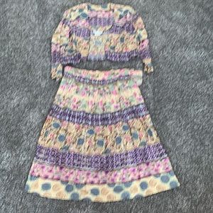 Fun! Shawl/ jacket skirt set